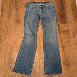 7 for All Mankind Vintage Y2K Flare Jeans Size 30